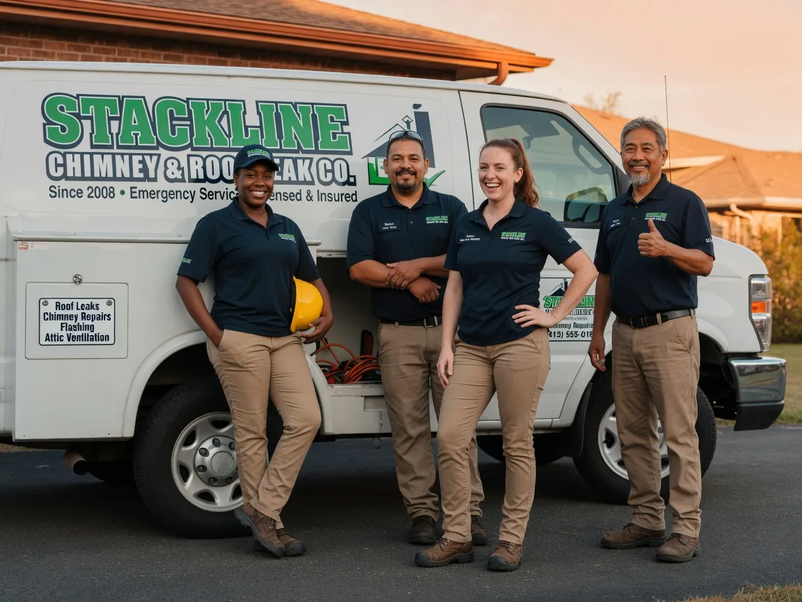 Chimney flashing repair company in Gerald, MO